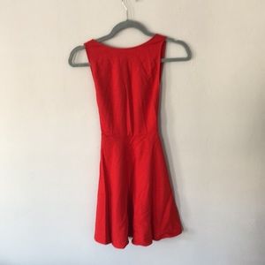 American Apparel red dress